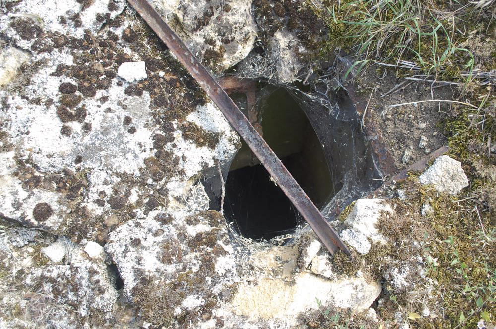 Ligne Maginot - MO3 - HAUT DE SALOMON - COTE 317 - (Observatoire d'artillerie) - En ruines, encombré de diverses ferrailles