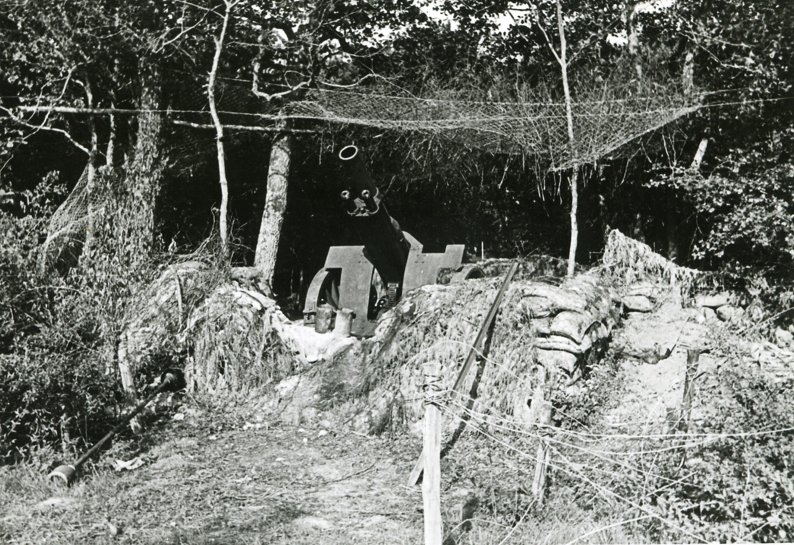 Pièce de 155C Saint-Chamond mle 1915