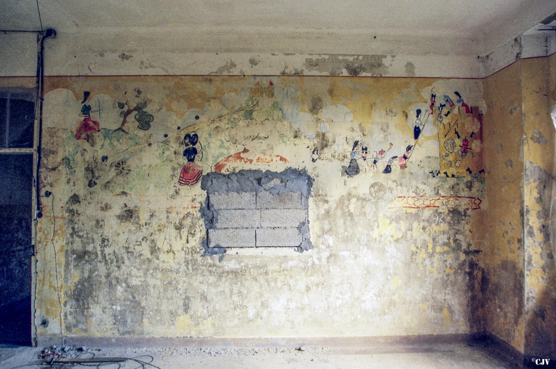 Ligne Maginot - LEMBACH - (Camp de sureté) - Fresque comique 'les alsaciennes'