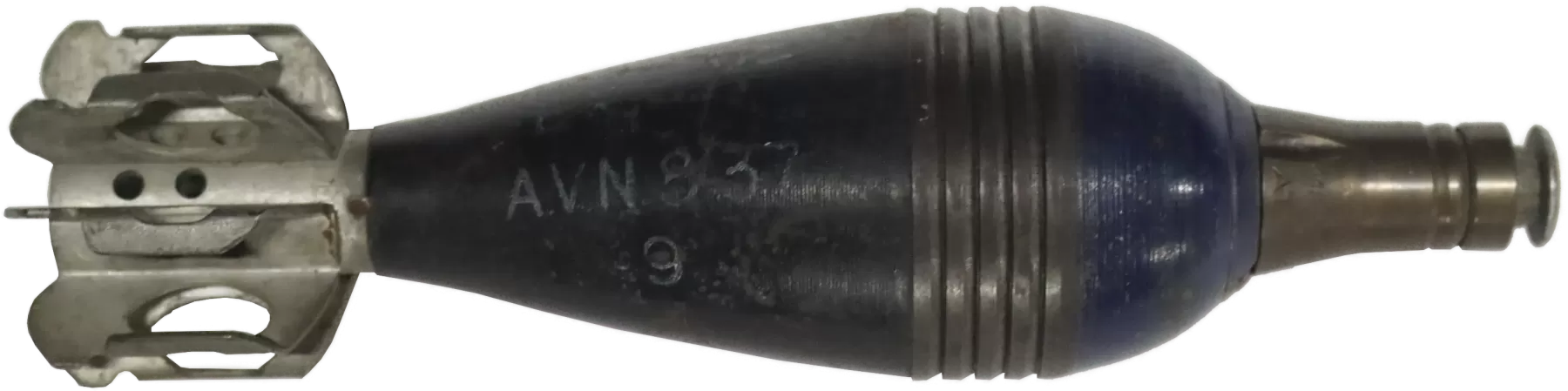 Ligne Maginot - Munition pour mortier de 60 mm FA mle 1935 (60 FA 35) - Projectile de 60 mm FA Mle 1935 d’exercice