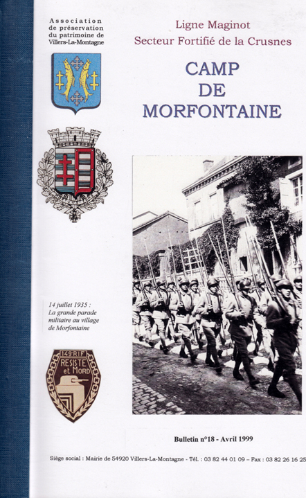 Livre - Secteur Fortifié de la Crusnes Camp de Morfontaine (COLLECTIF) - COLLECTIF