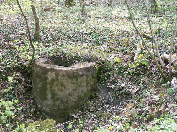 Ligne Maginot - KOBENBUSCH  - A13 - (Ouvrage d'artillerie) - Puits d'entrée des cables  - Vue exterieure
