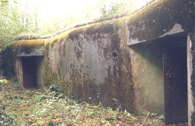 Ligne Maginot - Central d'observation du Bichel - Photo extérieure du central