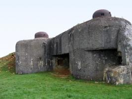 Ligne Maginot - THONNE LE THIL - (Casemate d'infanterie - double) - Vue façade sud