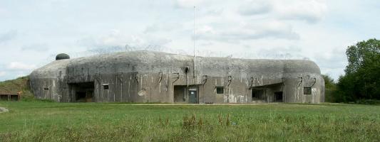 Ligne Maginot - Petit ouvrage d'infanterie A5 - BOIS du FOUR - Vue générale panoramique