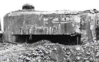 Ligne Maginot - Ouvrage d'artillerie du FOUR à CHAUX - Le bloc 6 en 1940