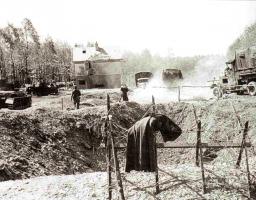 Ligne Maginot - MF10 - BOIS DE SAINT MENGES - (Blockhaus pour canon) - La maison forte après les combats