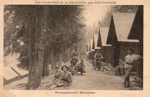 Ligne Maginot - GRANGES DE LA BRASQUE - CAMP DU TOURNAIRET - (Casernement) - Carte postale