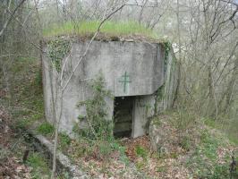 Ligne Maginot - O33 - BOLLENE Ouest - (Casemate d'infanterie) - L'entrée de la casemate