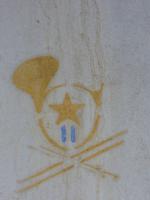 Ligne Maginot - CAMP de RESTEFOND (Casernement) - Peinture murale
Insigne de l'une des SES du 11° BCA