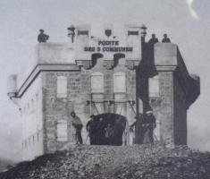 Ligne Maginot - Fort de la POINTE des TROIS COMMUNES - Photo du début du 20° siècle