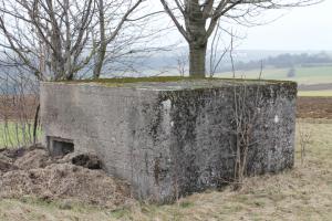 Ligne Maginot - HILLEN OUEST - (Blockhaus pour arme infanterie) - L'entrée