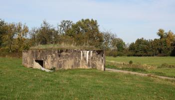 Ligne Maginot - CB160 - INGLANGE NORD - (Blockhaus pour canon) - Vue générale