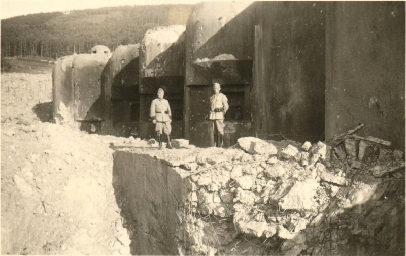 Ligne Maginot - HOCHWALD - (Ouvrage d'artillerie) - Le bloc 6 en 1940
