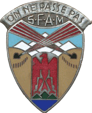 Ligne Maginot - Insigne du SFAM - 