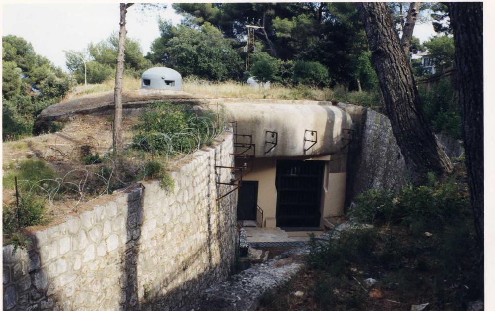 Ligne Maginot - CAP MARTIN - (Ouvrage d'artillerie) - L'entrée de l'ouvrage