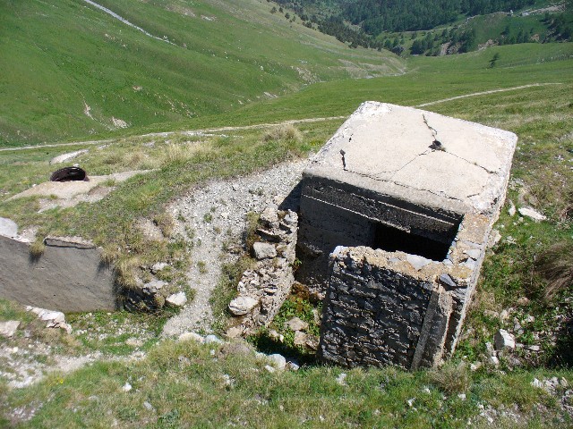 Ligne Maginot - Avant poste du Col de Raus - Bloc extérieur isolé