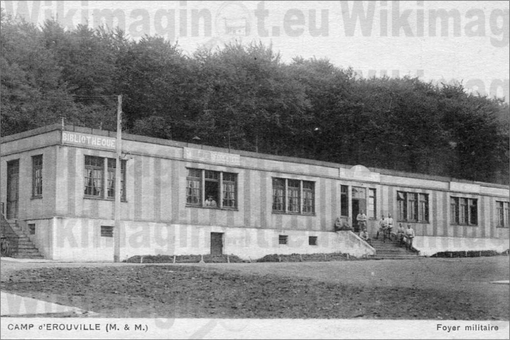 Ligne Maginot - Camp de Sureté d'ERROUVILLE - Le foyer militaire