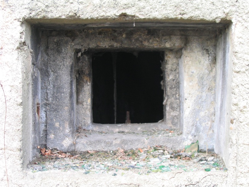 Ligne Maginot - Stand de tir Desaix (Blockhaus du) - Vue des créneaux