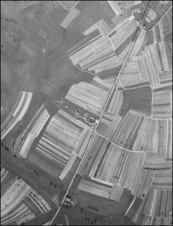 Ligne Maginot - RAHLING (Dépôt de Munitions) - Photo aérienne de 1951