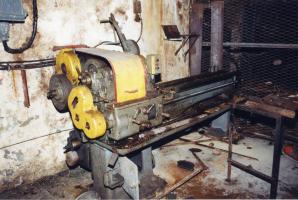 Ligne Maginot - LATIREMONT - A3 - (Ouvrage d'artillerie) - L'atelier
Le tour