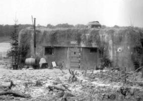 Ligne Maginot - Blockhaus de la CLAIRIERE - Vue en 1940