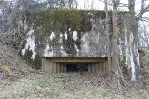 Ligne Maginot - FUERST 1 - (Blockhaus pour canon) - Créneau du canon