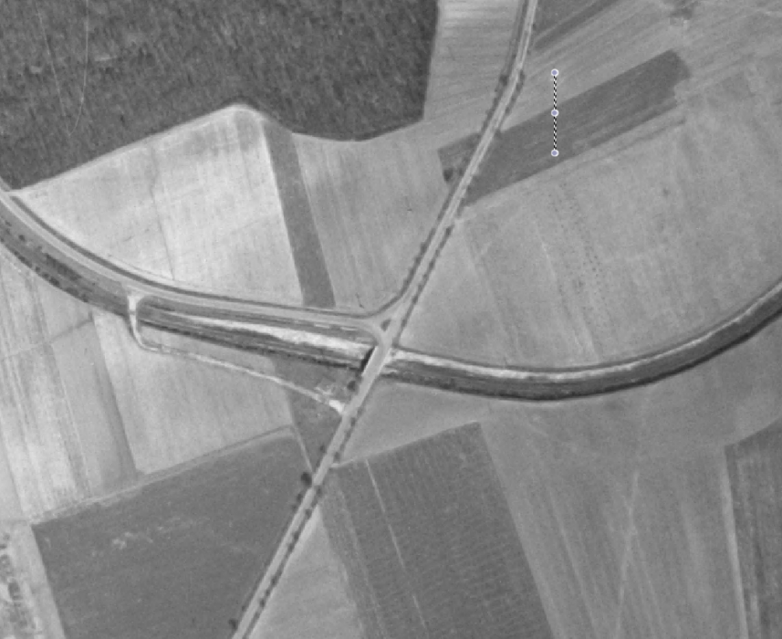 Ligne Maginot - Photo aérienne mission 1951 - 