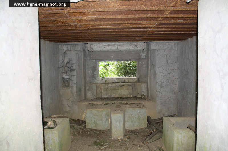 Ligne Maginot - DB318 - BOIS DE BEUVEILLE NORD OUEST - (Blockhaus pour canon) - 