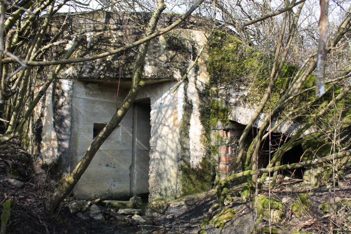 Ligne Maginot - SCHITTEFELD 2 - (Blockhaus pour arme infanterie) - Façade arriere