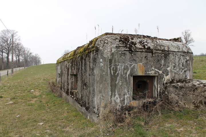 Ligne Maginot - BARRAGE 1 - (Blockhaus pour arme infanterie) - Façade de tir