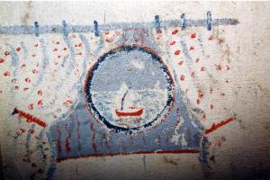 Ligne Maginot - LATIREMONT - A3 - (Ouvrage d'artillerie) - Peinture murale