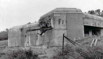 Ligne Maginot - 101 - PAQUIS DES CAILLES - (Blockhaus lourd type STG / STG-FCR - Double) - Le blockhaus en 1940