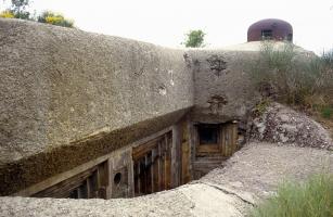 Ligne Maginot - Ouvrage d'artillerie du COL de BROUIS - Le bloc 3