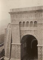 Ligne Maginot - Ouvrage d'artillerie du MONT-AGEL - L\'entrée du Fort du Mont Agel en 1940