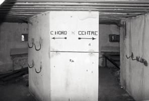 Ligne Maginot - Avant poste de CASTES RUINES - Couloir de séparation des blocs