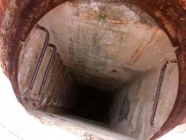 Ligne Maginot - AP de Saint Dalmas le Selvage - Bloc 3
Le puits d\'accès à la cloche cuirassée 