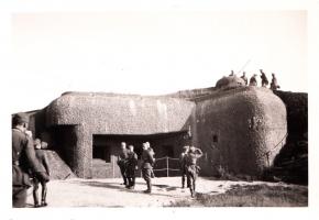 Ligne Maginot - SAINT ANTOINE - (Casemate d'infanterie - double) - Photo prise sous l'occupation allemande