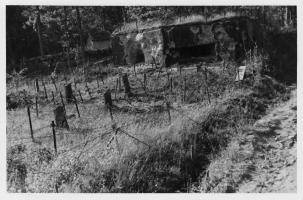 Ligne Maginot - MC1B - HENRIVILLE 3 (AVANT POSTE) - (Blockhaus pour canon) - 