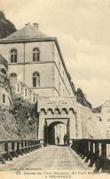 Ligne Maginot - Fort de Tournoux - Carte postale
L'entrée de Fort Moyen