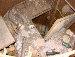 Ligne Maginot - HUMMERSBERG - X20 - (Abri) - Coffre Nord
L'intérieur de la cloche GFM.