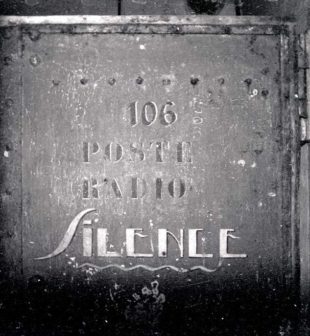 Ligne Maginot - CAP MARTIN - (Ouvrage d'artillerie) - La porte du local radio