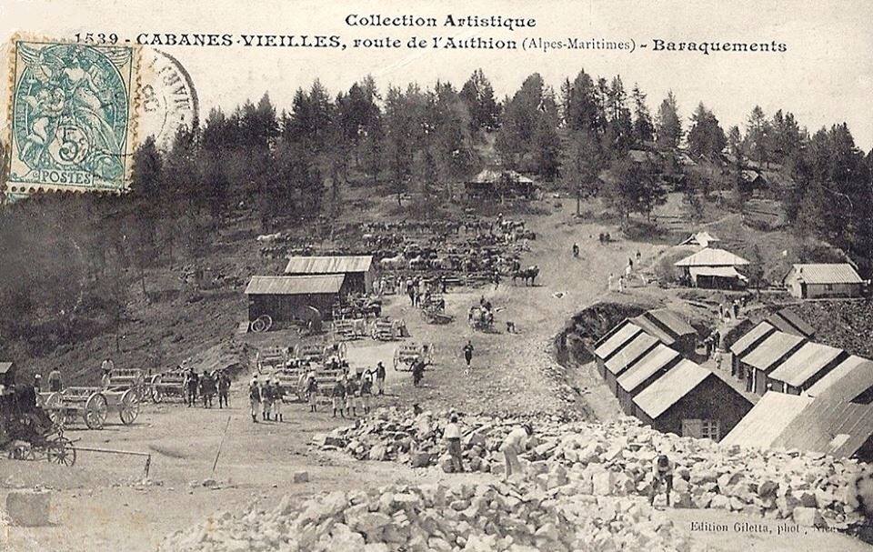 Ligne Maginot - CABANES VIEILLES - (Casernement) - Carte postale