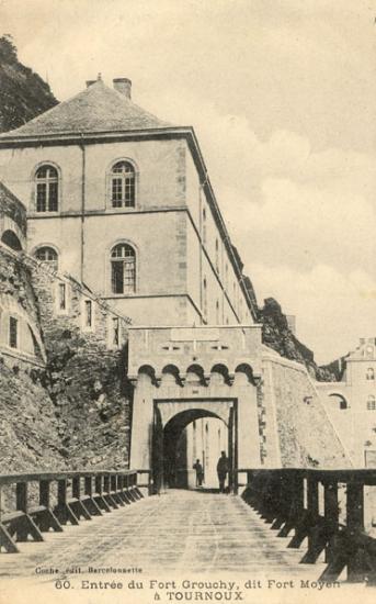 Ligne Maginot - TOURNOUX  (83° BAF - II/162° RAP) - (PC de Sous-Secteur) - Carte postale
L'entrée de Fort Moyen