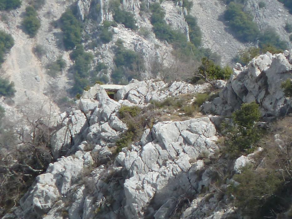Ligne Maginot - Croix de Foissa - Vu prise entre le mont Ours et le pic de Garuche