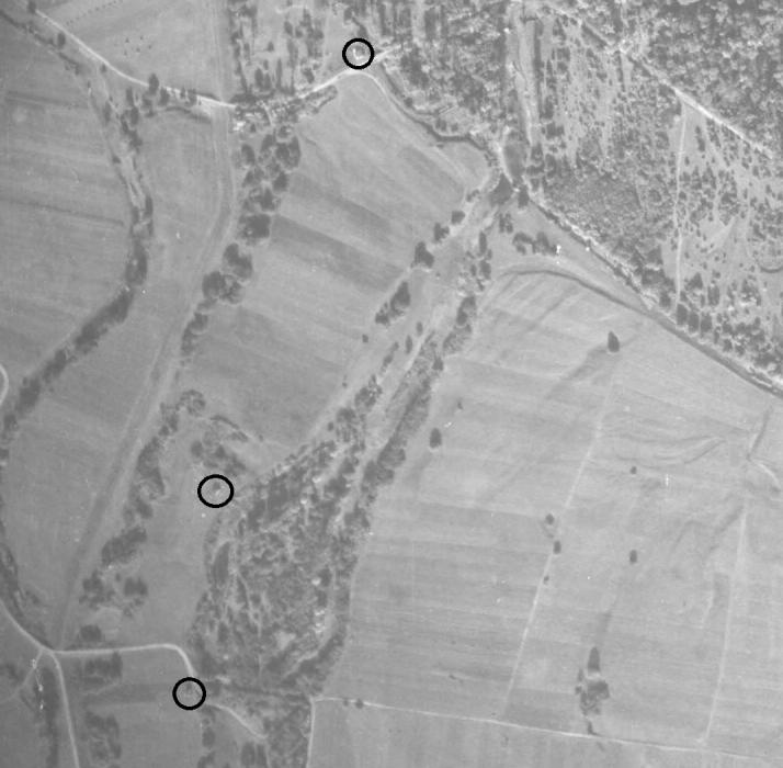 Ligne Maginot - HERRENKOPF SUD - (Blockhaus pour arme infanterie) - HERRENKOPF Sud est situé en bas de la photo