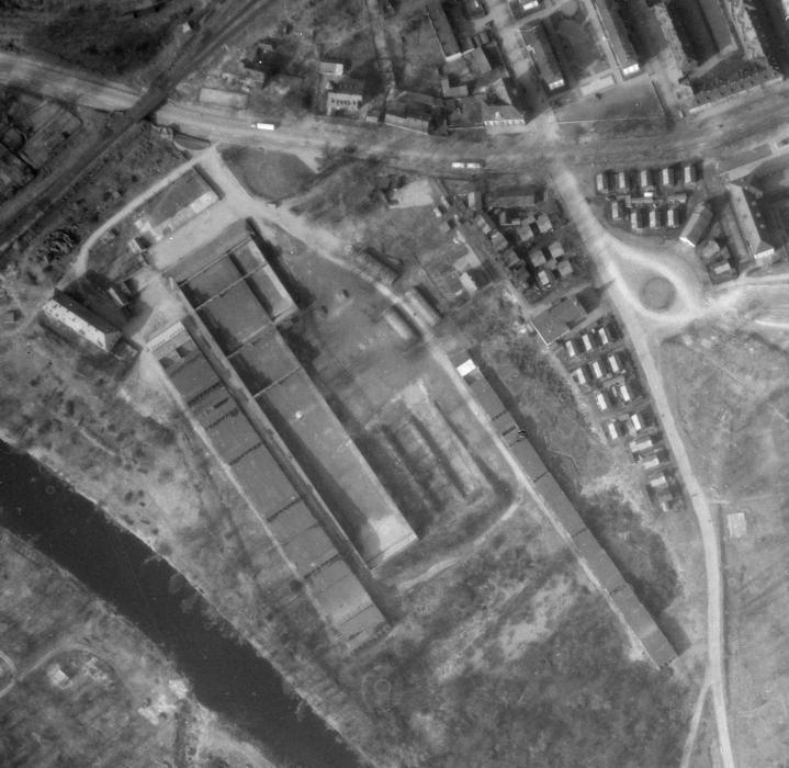 Ligne Maginot - STAND de TIR DESAIX (1958) - La caserne Davoust, le PC et certains blockhaus sont bien visibles.