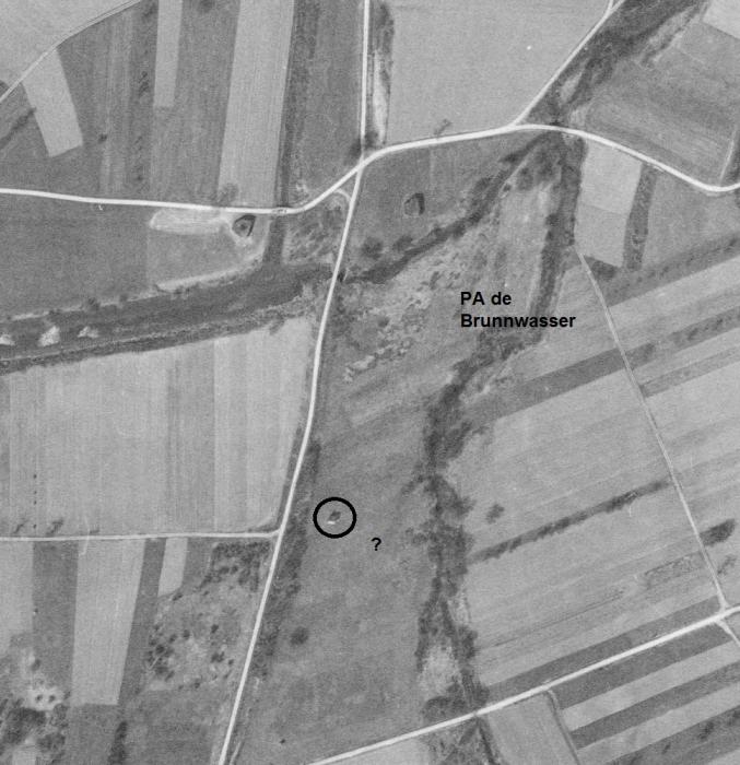 Ligne Maginot - Blockhaus de BRUNNWASSER Sud - Position hypothétique