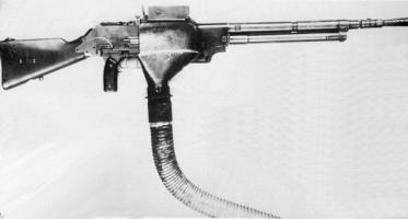 Ligne Maginot - Fusil  mitrailleur 24/29 - Avec le dispositif d