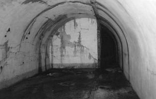 Ligne Maginot - Tunnel de Caranca Nord - Etage supérieur
La plus grande pièce du casernement intérieur du tunnel